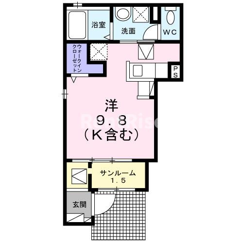 セレナーデの間取り|間取図