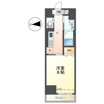 中央地所西条駅前ビルの間取り