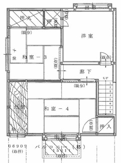 【間取り】 | 鳥取市吉方温泉２丁目中古戸建て