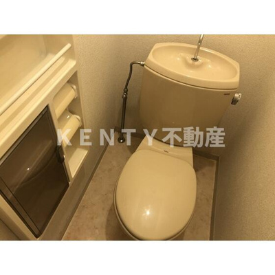 【トイレ】 | レジデンス大森 | 落ち着いたトイレです