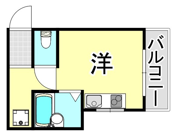 アンジョリジャルダン門戸厄神の間取り