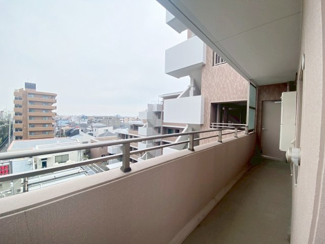 セレッソコート芦屋竹園のバルコニー