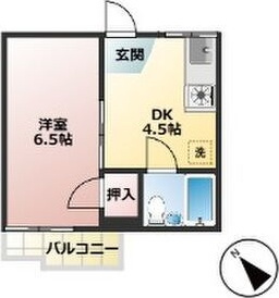 コーポ穂高の間取り