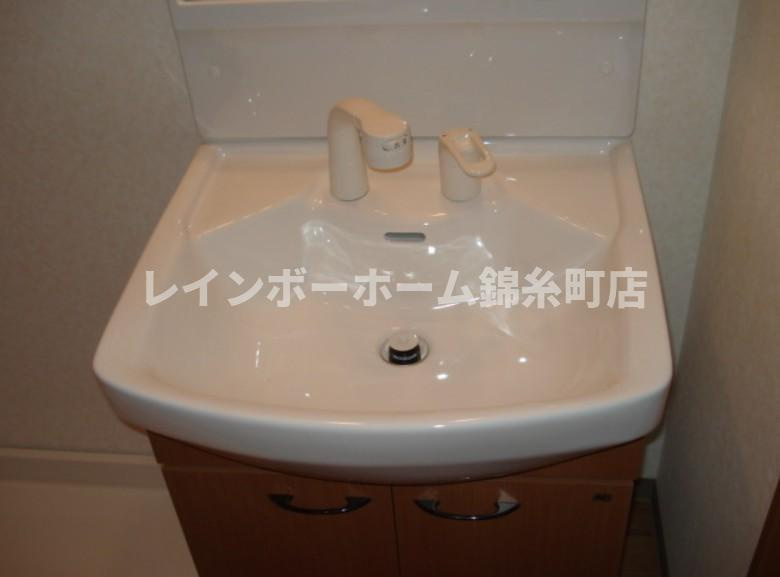 サンヴィラージュの独立洗面台
