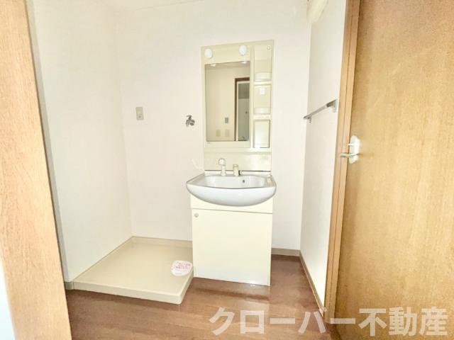 ステイブル円座Ⅱの洗面所|洗髪洗面化粧台
