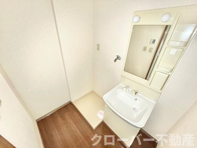 ステイブル円座Ⅱの洗面所|洗髪洗面化粧台