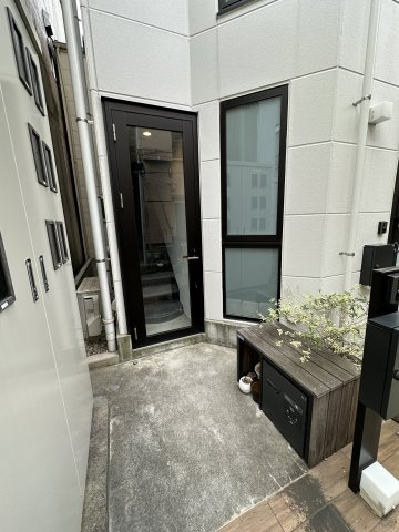 江東区三好２丁目の賃貸マンションのエントランス