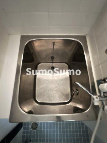 岡本梅林住宅６号棟の浴室|日々の疲れを癒すお風呂付です