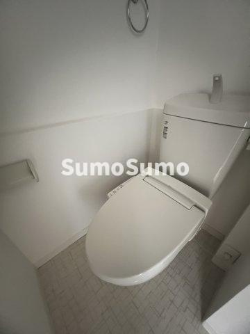 岡本梅林住宅６号棟のトイレ|コンパクトで使いやすいトイレです