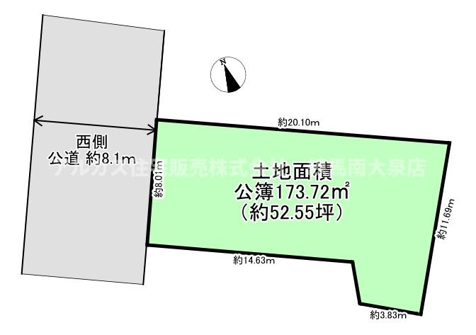 群馬県藤岡市鬼石　土地　八高線　丹荘