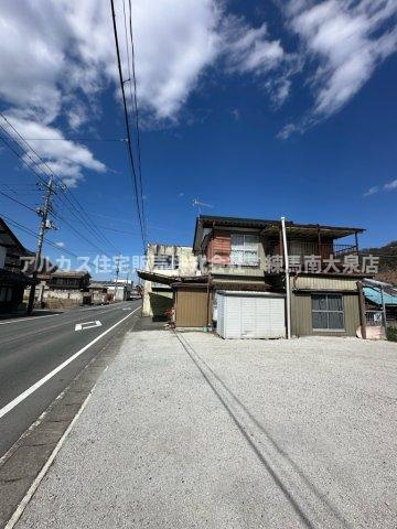 群馬県藤岡市鬼石　土地　八高線　丹荘の前面道路含む現地写真