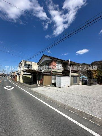 群馬県藤岡市鬼石　土地　八高線　丹荘の前面道路含む現地写真