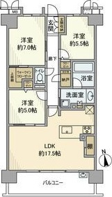 Tステージ小川町motomachiの間取り