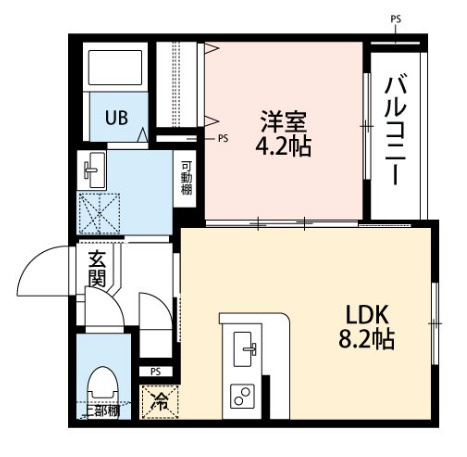 【間取り】 | 太陽と月の調和 ＬＵＮＡＲＥ元町