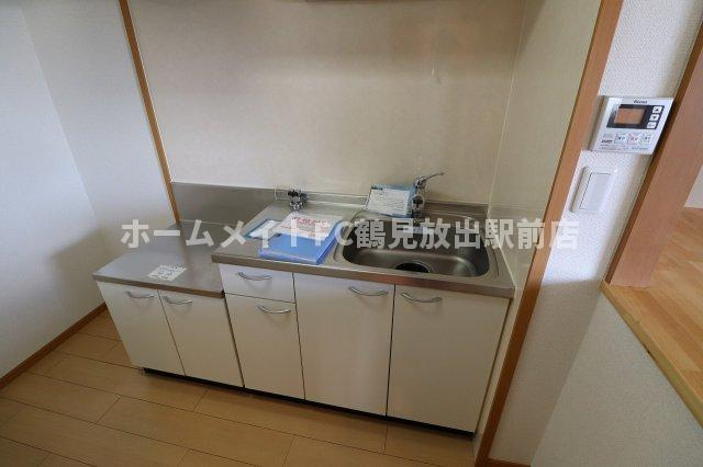 大阪市鶴見区放出東３丁目の賃貸マンションのキッチン