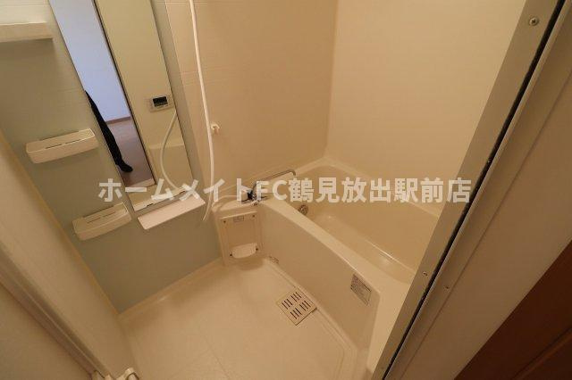 大阪市鶴見区放出東３丁目の賃貸マンションの浴室