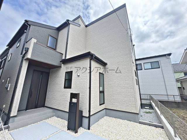所沢市上安松・全4棟　新築一戸建　1号棟の外観|建物完成しました！この機会にぜひ一度ご覧くださいませ！
