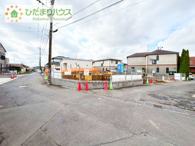 【前面道路含む現地写真】 | 土浦市小岩田東2丁目6期　新築戸建　1号棟
