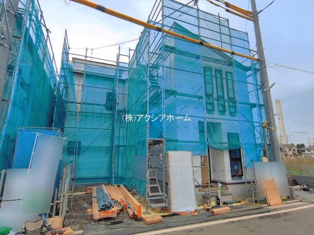 所沢市上安松・全4棟　新築一戸建　2号棟の外観|2026年4月24日撮影