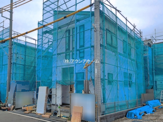 所沢市上安松・全4棟　新築一戸建　2号棟の外観|2026年4月24日撮影