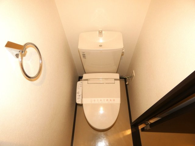 シーサイド花結のトイレ|温水洗浄便座付きです