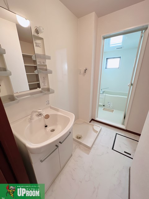 @ハウスの洗面所