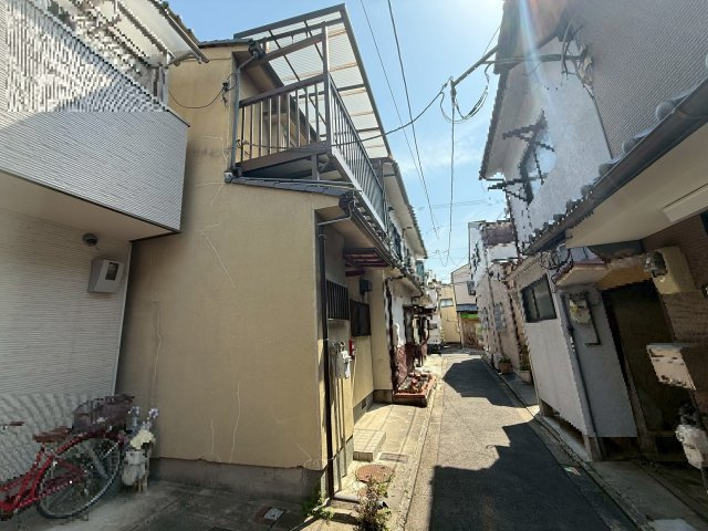 下京区中堂寺前田町　土地の前面道路含む現地写真