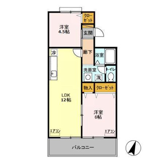 【間取り】 | エミーハイツ