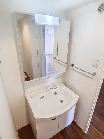 プレアタウン河東Aの洗面所