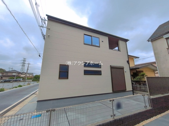 所沢市上安松・全4棟　新築一戸建　4号棟の前面道路含む現地写真|2026年3月31日撮影