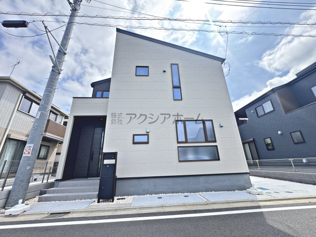 所沢市上安松・全4棟　新築一戸建　4号棟の外観|建物完成しました！この機会にぜひ一度ご覧くださいませ！