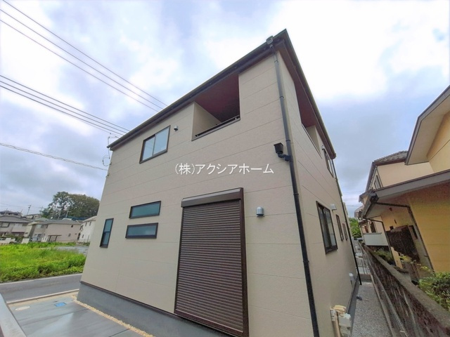 所沢市上安松・全4棟　新築一戸建　4号棟の区画図|【全4棟・4号棟】
縦列駐車2台可能です。