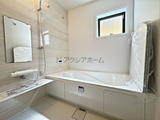 所沢市上安松・全4棟　新築一戸建　4号棟の浴室|1坪タイプのユニットバス