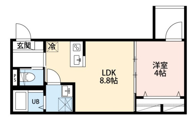 【間取り】 | 太陽と月の調和 ＬＵＮＡＲＥ元町