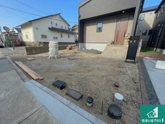 神戸市北区有野町二郎　第25-1期　新築一戸建ての駐車場|駐車スペース！散水栓があるので、こまめに愛車を洗えます！