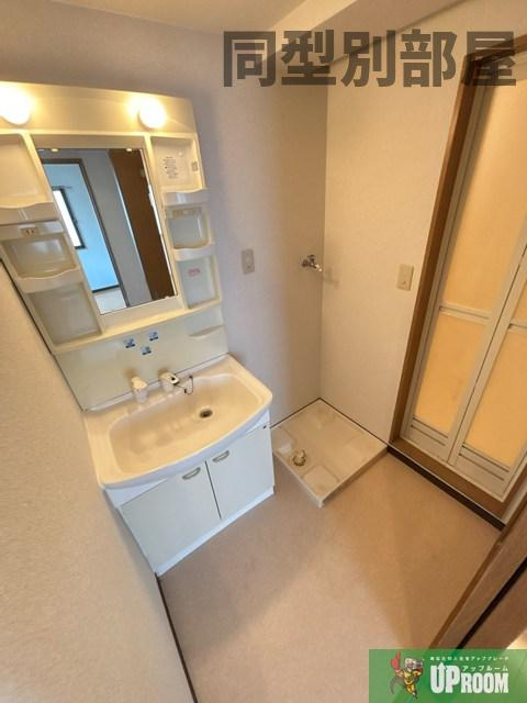 プリミエール清水の洗面所