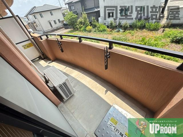 プリミエール清水のバルコニー