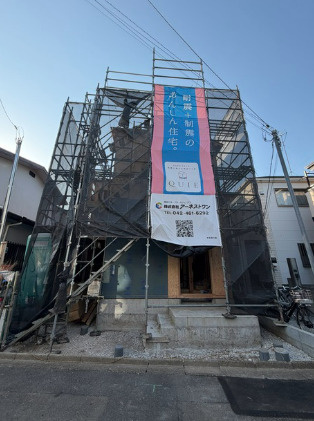新築/朝霞市宮戸４丁目の前面道路含む現地写真|外観
