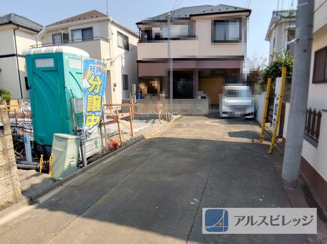 新築/朝霞市宮戸４丁目の前面道路含む現地写真|前面道路含む現地写真です