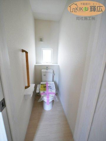明石市二見町東二見1310（全6棟）F号棟のトイレ|同社施工例です。