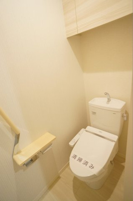 【トイレ】 | Ａｍｉｎｇ（アミン）　ShaMaison | 入居中の為、過去の写真になります。