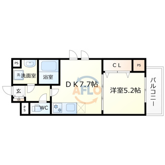 【間取り】 | ウィングコート天王寺 | ウィングコート天王寺　間取り