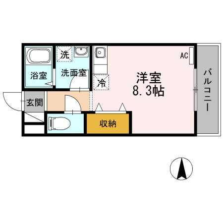 オリーヴァ花畑の間取り