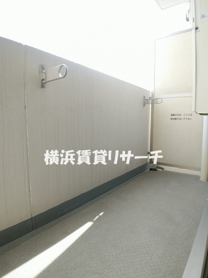 【バルコニー】 | ＶＩＶＲＥ横浜白楽弐番館
