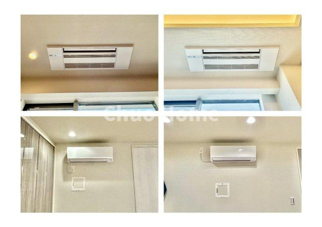 WコンフォートタワーズWESTの冷暖房・空調設備|エアコン×4