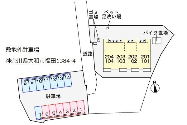 【駐車場】 | セレーノ下福田