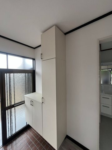 中古戸建・中古住宅　福島市町庭坂1期　庭坂小学校・吾妻中学校の収納|シューズボックスも入れ替え済みです！