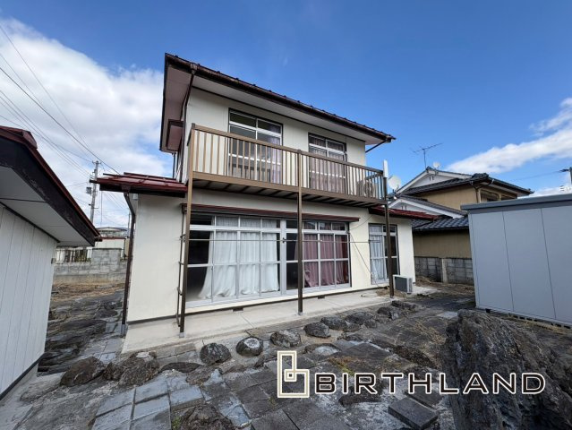 中古戸建・中古住宅　福島市町庭坂　庭坂小学校・吾妻中学校の外観|現況引き渡しになります。現地ご案内いつでも可能です。