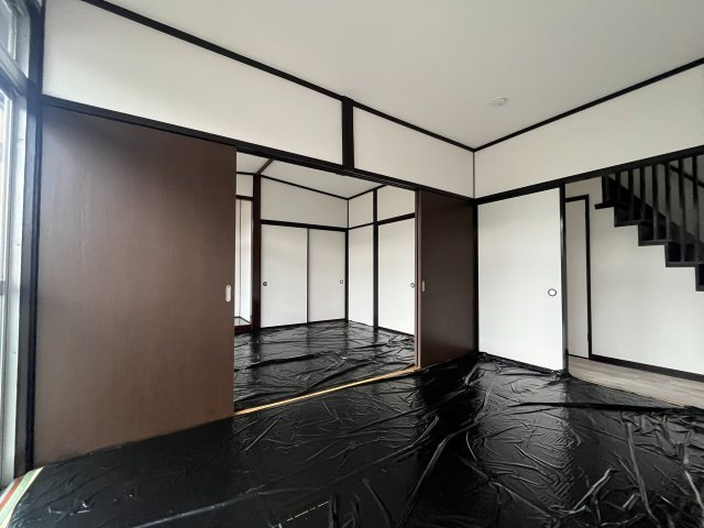 中古戸建・中古住宅　福島市町庭坂1期　庭坂小学校・吾妻中学校の和室|客間としても使える続き間の和室！