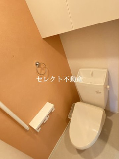 【トイレ】 | Ａｎｇｅ２２４　Ｂ | 落ち着いた色調のトイレです